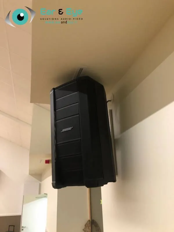 Installation d'une sonorisation BOSE pour une salle des fêtes à Lyon, Lyon, Ear and Eye