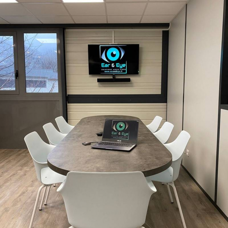 Intégration d'un système de visioconférence pour une salle de réunion à Grenoble, Lyon, Ear and Eye