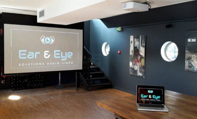 Une solution audiovidéo pour une péniche restaurant à Tournon-sur-Rhône, Lyon, Ear and Eye