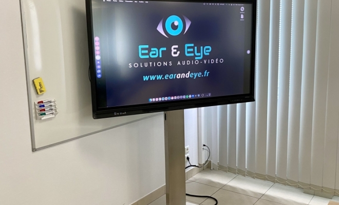 Équipement d’une salle de direction avec une solution de visioconférence à Annonay, Lyon, Ear and Eye